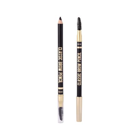 Карандаш для бровей STELLARY CLASSIC BROW PENCIL с аппликатором тон 500 Dark brown