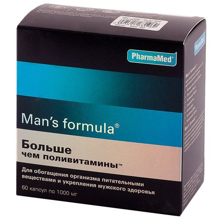 Менс Формула Больше Чем Поливитамины Капс.№60