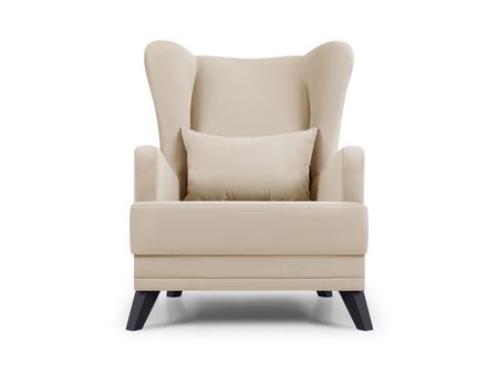 Кресло divanru Оксфорд Велюр Бежевый 19990₽