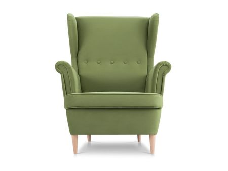 Кресло divanru Дженкс Велюр Оливковый 20990₽
