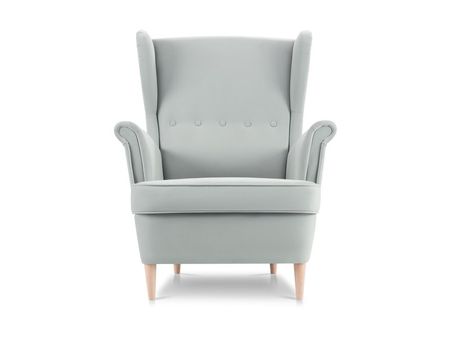 Кресло divanru Дженкс Велюр Светло-серый 20990₽