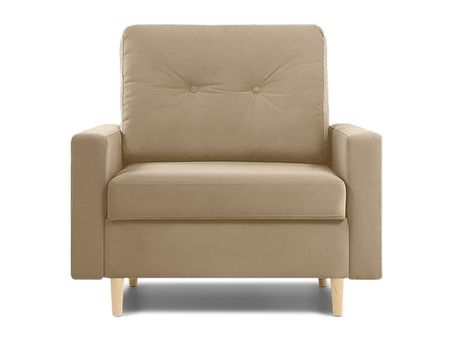 Кресло-кровать divanru Динс Мини Велюр Бежевый 34990₽