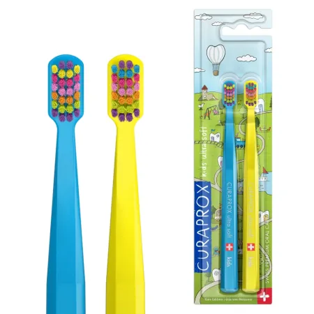 Набор зубных щеток Curaprox Curaprox Kids 5500 Duo Special Edition 2025 от 4-х лет 2090₽