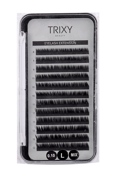 Ресницы TRIXY BEAUTY д/наращивания 0.10 L mix (00-00000907)