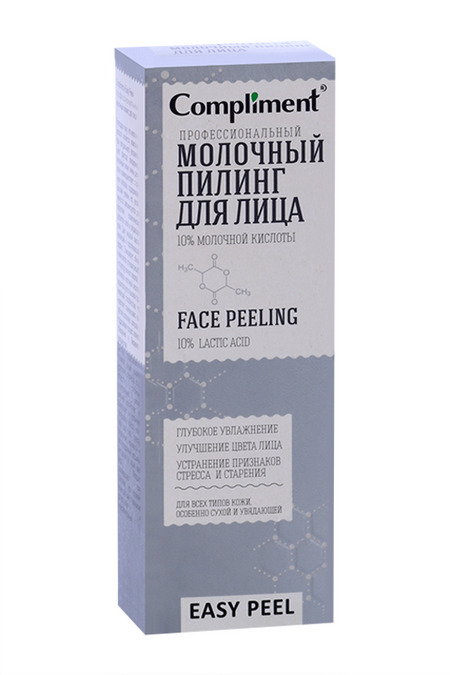 Пилинг Compliment Easy Peel профессионал молоч д/лица, 80 мл