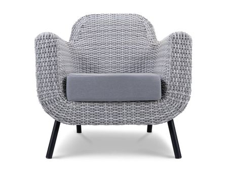 Кресло divanru Коби Рогожка Светло-Серый 47990₽