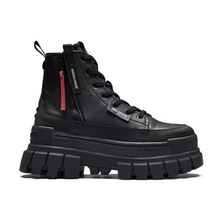Revolt Boot Zip Leather