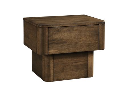 Тумба прикроватная divanru Ларен 50x42 Древесный темный 19990₽