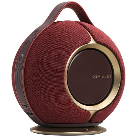 Портативная акустика Devialet Mania Opera Rouge с док-станцией, гранатовый