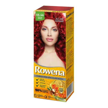 Крем-краска для волос Rowena тон 66.46