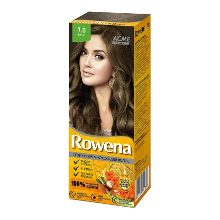 Крем-краска для волос Rowena тон 7.0