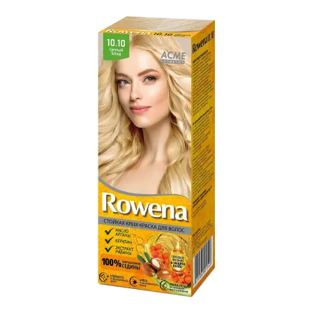Крем-краска для волос Rowena тон 10.10