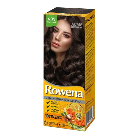 Крем-краска для волос Rowena тон 6.35