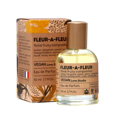 Парфюмерная вода женская vegan love studio fleur-a-fleur, 50 мл (по мотивам fleur narcotique (ex nihilo)