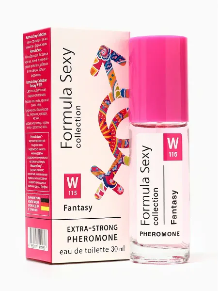 Туалетная вода женская с феромонами collection fantasy w115, 30 мл