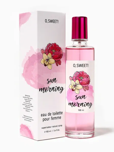 Туалетная вода женская o, sweet! sun morning, 100 мл