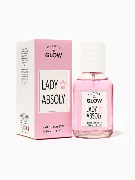 Туалетная вода женская beauty&glow lady absoly, 60 мл