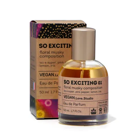 Парфюмерная вода женская vegan love studio so exciting 01, 50 мл (по мотивам molecules escentric 01 (escentric molecules)