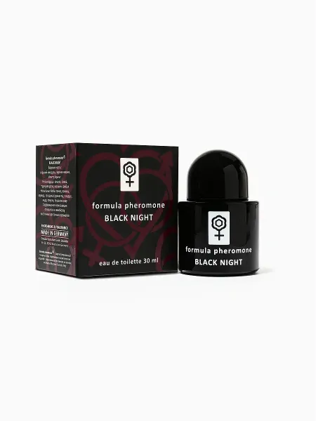 Туалетная вода женская с феромонами formula pheromone black night с феромонами, 30 мл