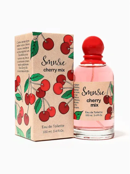 Туалетная вода женская smusie cherry mix, 100 мл