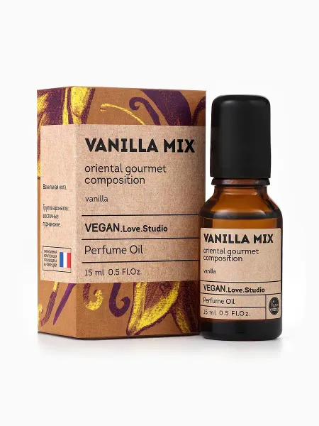 Парфюмерное масло женское vanilla mix, 15 мл (по мотивам vanilla blend (zielinski & rozen)