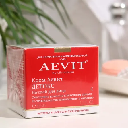 Крем-детокс aevit by ночной, 50 мл