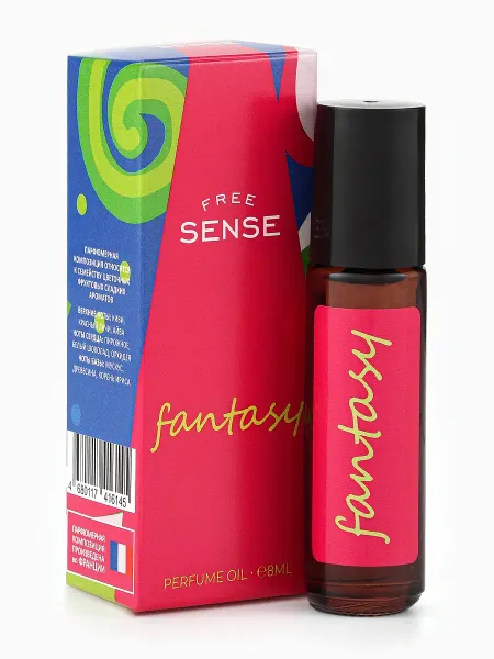 Парфюмерное масло женское free sense fantasy, 8 мл (по мотивам fantasy (b.spears)