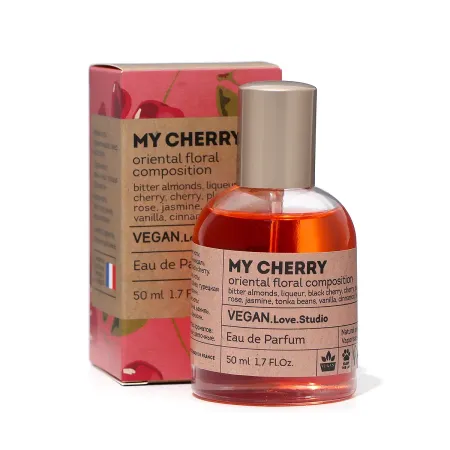 Парфюмерная вода женская vegan love studio my cherry, 50 мл (по мотивам cherry in the air (escada)