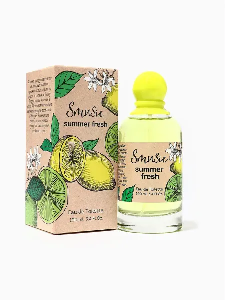 Туалетная вода женская smusie summer fresh, 100 мл