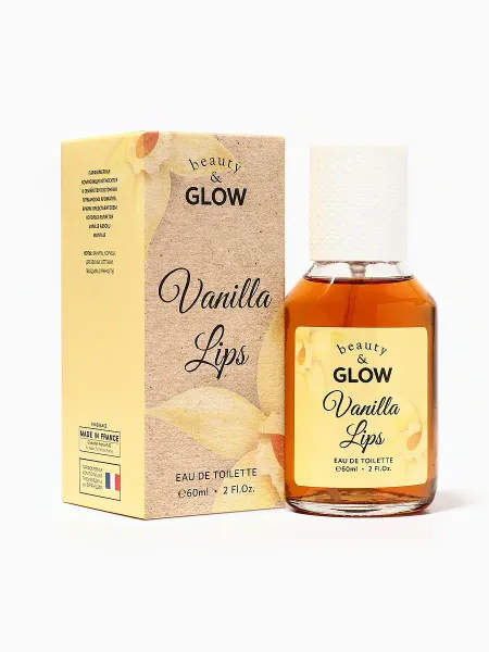 Туалетная вода женская beauty&glow vanilla lips, 60 мл