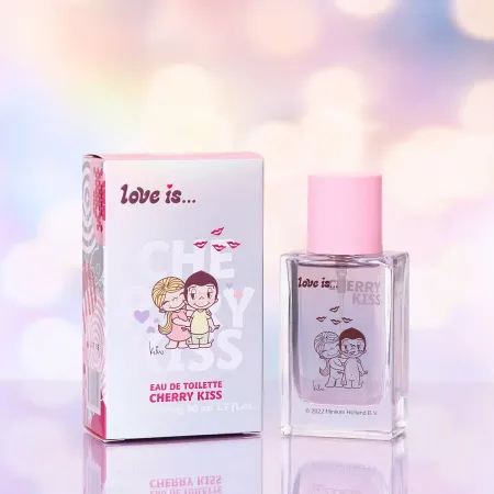 Туалетная вода с феромонами love is cherry kiss, 50 мл
