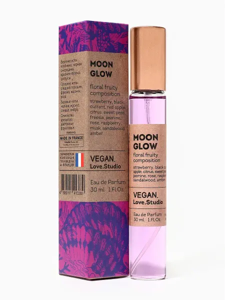 Парфюмерная вода женская vegan love studio moon glow, 30 мл