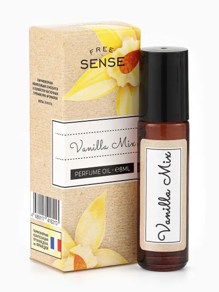 Парфюмерное масло женское free sense vanilla mix, 8 мл (по мотивам vanilla blend (zielinski & rozen)
