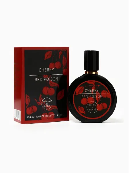 Туалетная вода женская dream & sense cherry red poison, 100 мл