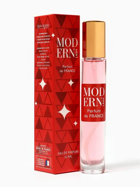 Парфюмерная вода женская parfum de france modern lady, 12 мл