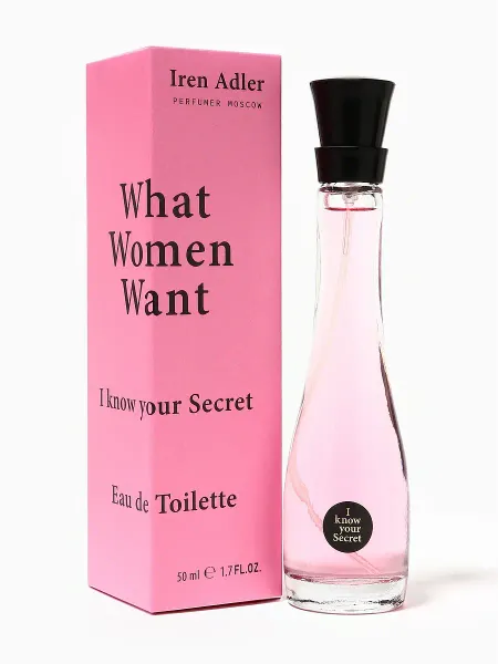Туалетная вода женская what women want i know your secret, 50 мл