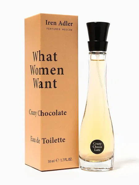 Туалетная вода женская what women want crazy chocolate, 50 мл