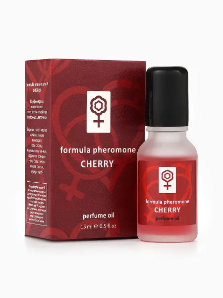 Парфюмерное масло женское с феромонами formula pheromone cherry, 15 мл (по мотивам cherry in the air (escada)