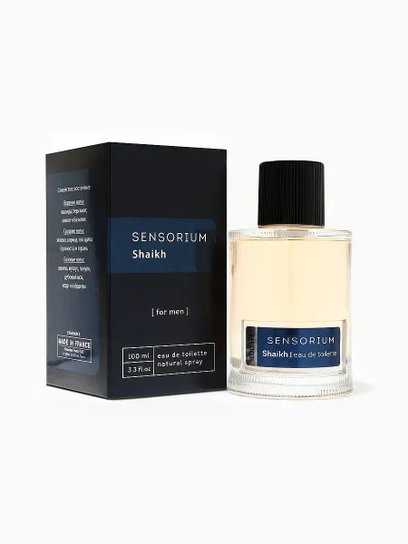 Туалетная вода мужская sensorium shaikh, 100 мл