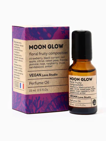 Парфюмерное масло женское vegan.love.studio moon glow, 15 мл