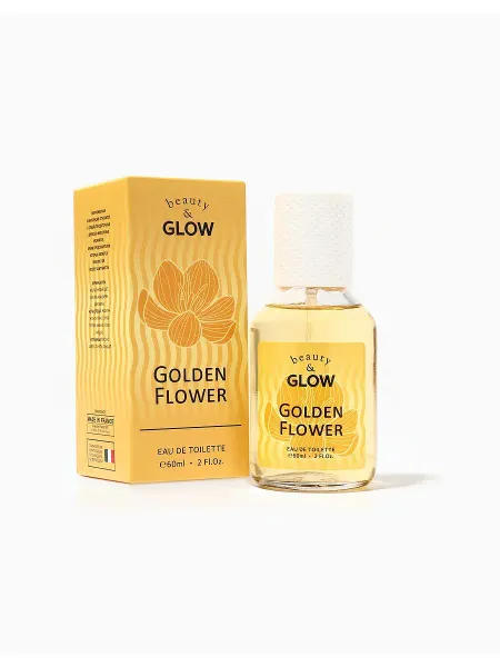 Туалетная вода женская beauty&glow golden flower, 60 мл