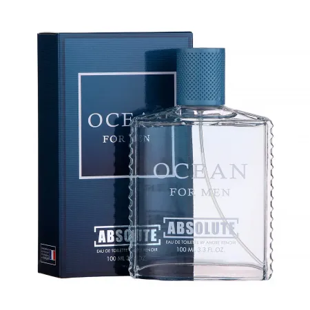 Туалетная вода мужская absolute ocean (по мотивам aqua pour homme), 100 мл