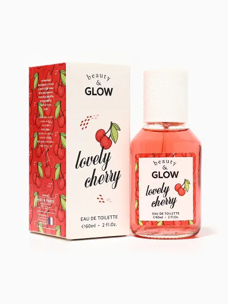 Туалетная вода женская beauty&glow lovely cherry, 60 мл