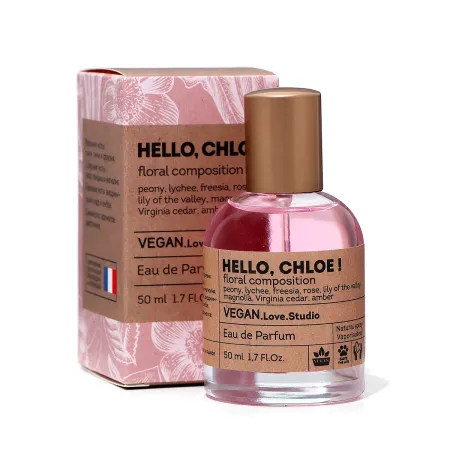Парфюмерная вода vegan love studio hello, chloe!, 50 мл (по мотивам chloe eau de parfum (chloe)