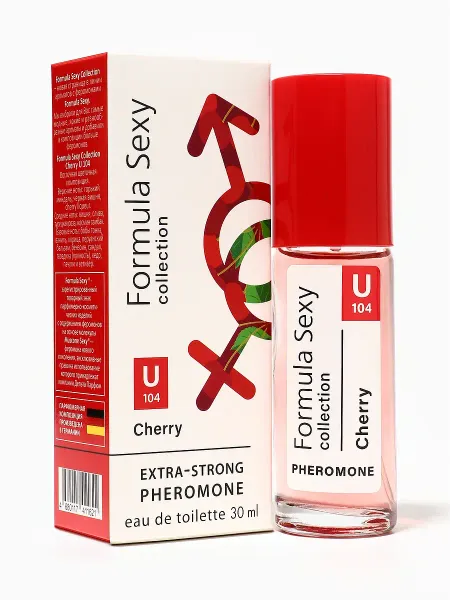 Туалетная вода женская с феромонами formula sexy collection cherry u104, 30 мл