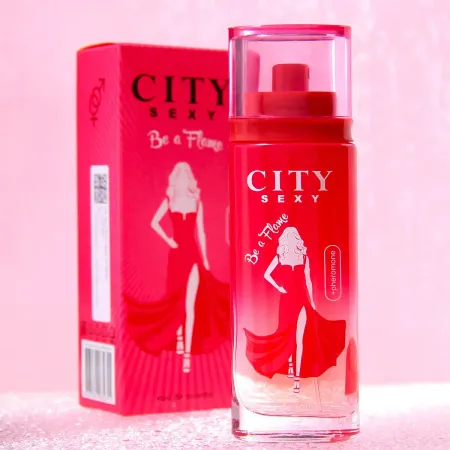 Туалетная вода женская city sexy be a flame, 60 мл