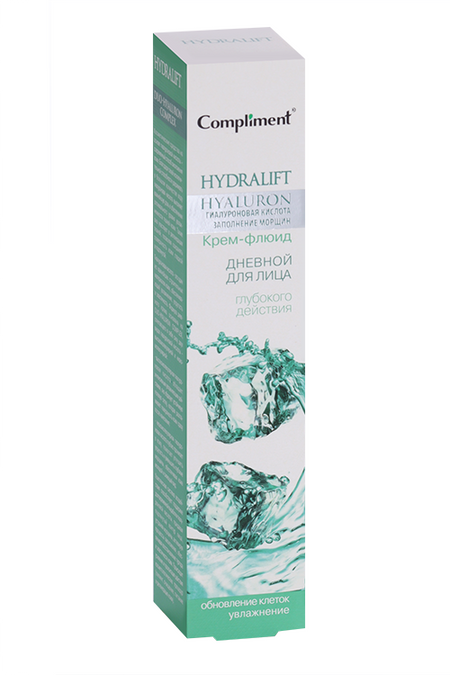 Крем-флюид Compliment HYDRALIFT HYALURON глубокого действия дневн д/лица, 50 мл
