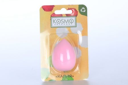 Спонж Kosmoshtuchki д/нанесения макияжа капля микс