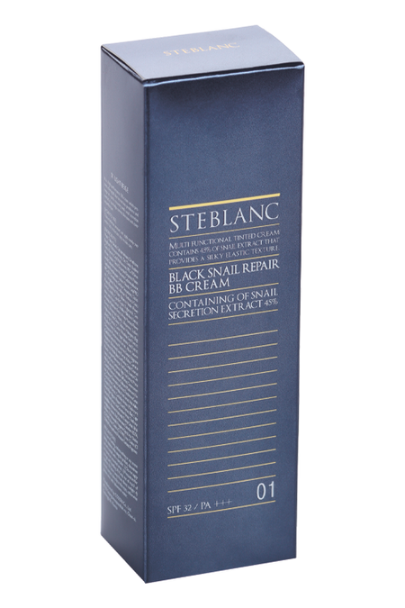 BB Крем STEBLANC Black Snail Repair тон 01 светлый беж 50 мл