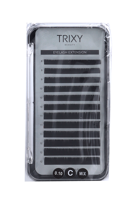 Ресницы TRIXY BEAUTY д/наращивания 0.10 C mix (00-00000905)